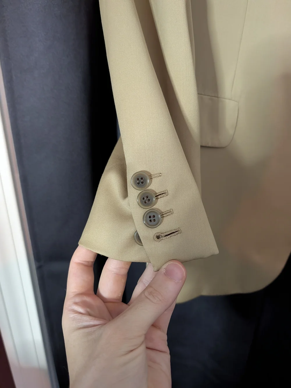 BRIONI Tan Palatino Wool Men's Italian Single-Breasted Sport Coat Jacket 42R